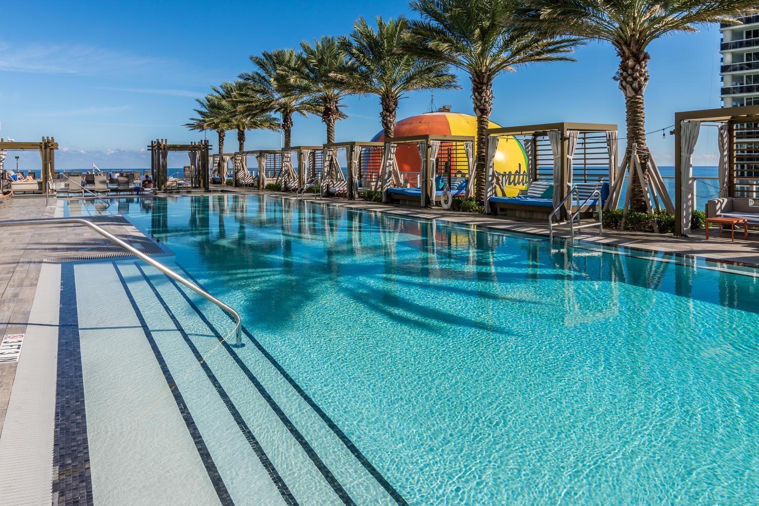 Wake Up To The Sound Of Waves In A Stylish Condo In A Luxury Resort Hollywood Luaran gambar
